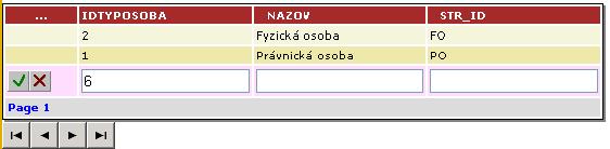 Obrázok komponenty PxSuperGrid-edit